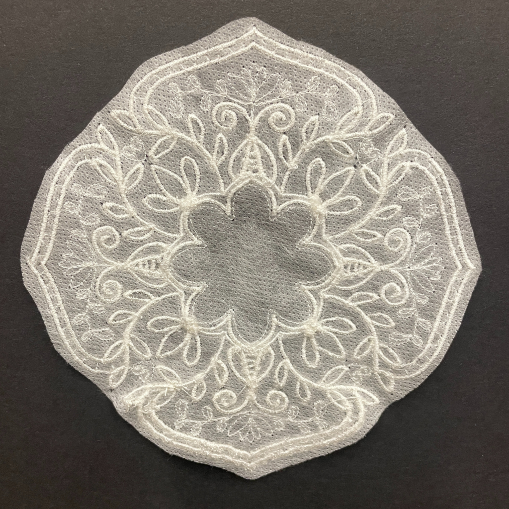 In The Hoop Machine Embroidery Organza Slice of Nature All In The Hoop Machine Embroidery