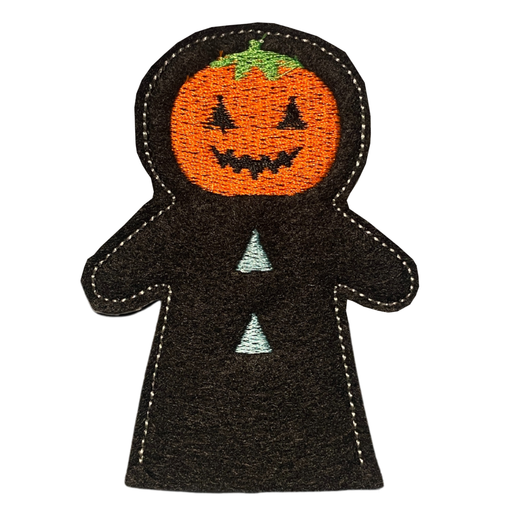 In The Hoop Machine Embroidery Design Jack Finger Puppet All In The