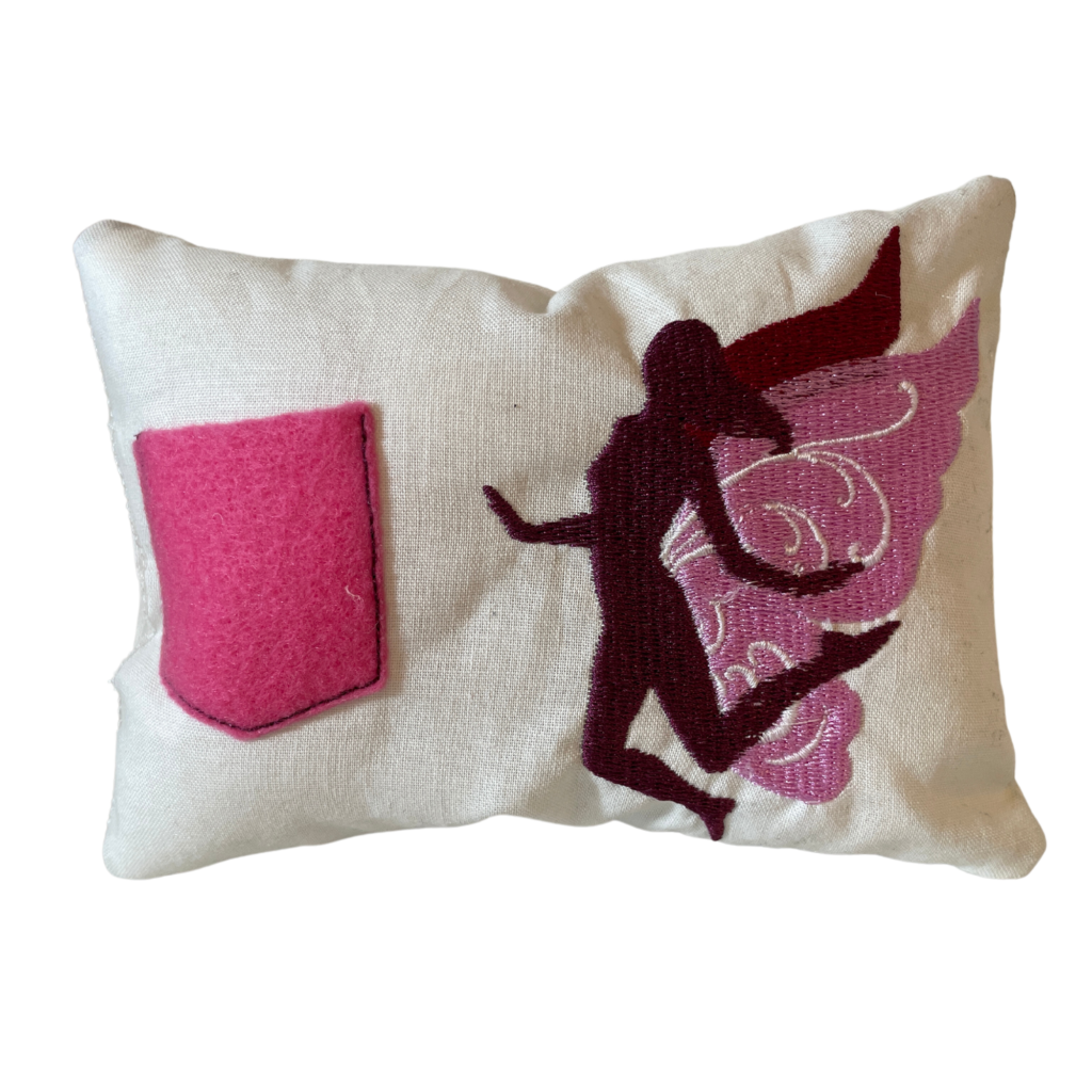 In The Hoop Tooth Fairy Pillow Deco Fairy Machine Embroidery Design 