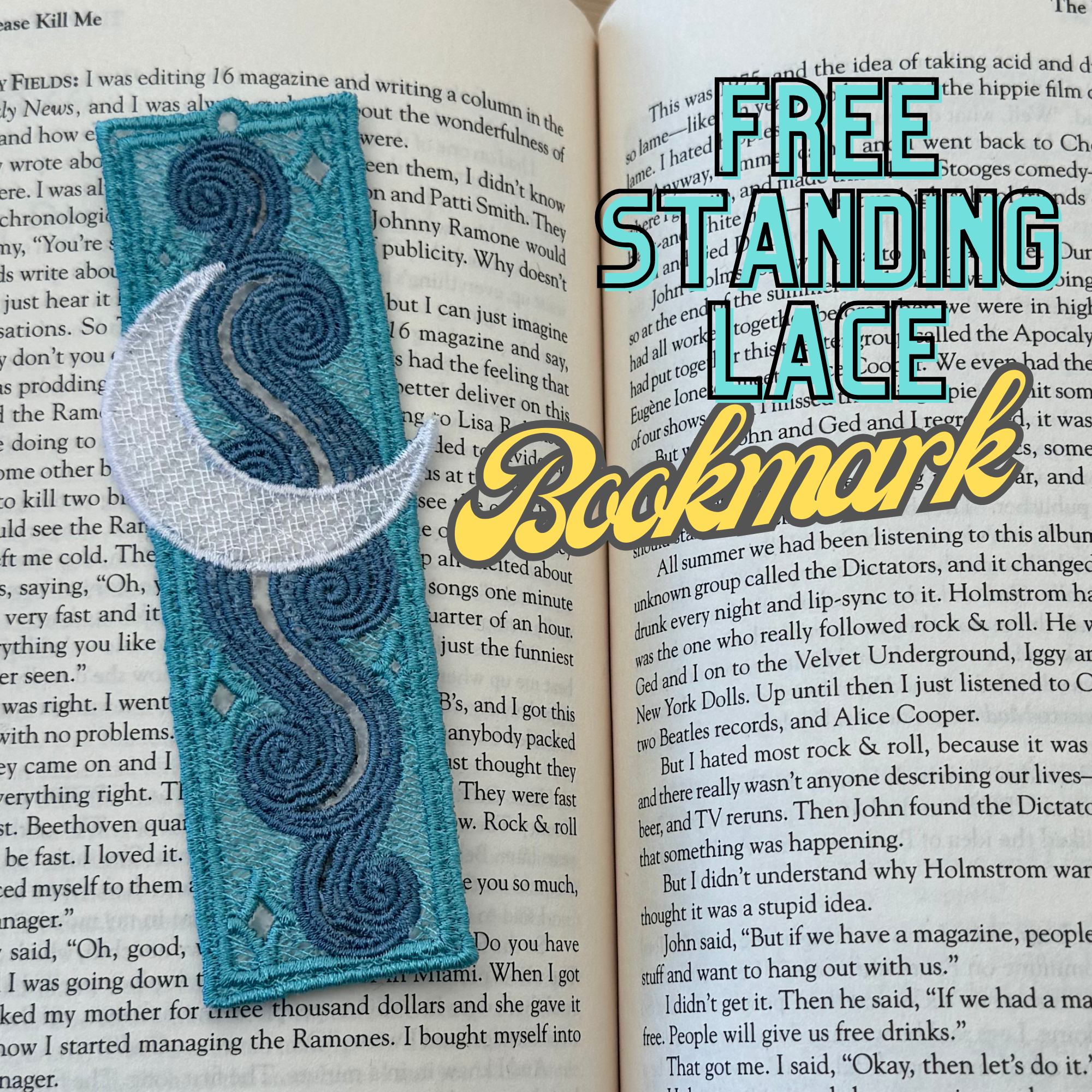 In The Hoop Free Standing Lace Bookmarks Five Pack